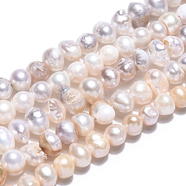 Natural Cultured Freshwater Pearl Beads Strands(PEAR-N013-03E)-3