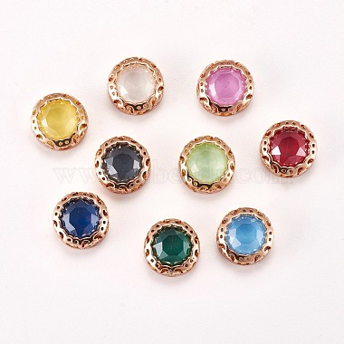 Mixed Color Glass Rhinestone Links