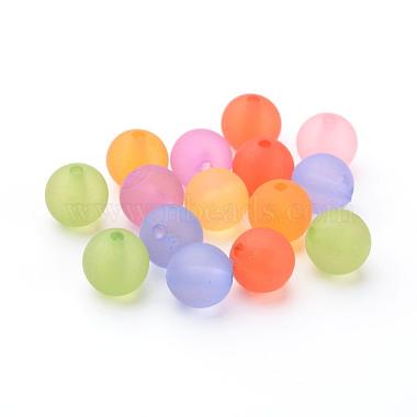 Round Transparent Acrylic Beads(PL705M)-2