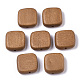 Painted Natural Wood Beads(WOOD-R265-10E)-1