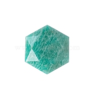 Natural Amazonite Healing Star of David Ornament, Reiki Energy Stone Display Decorations, 30mm(PW-WG52742-10)