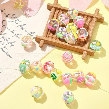 20Pcs 10 Styles Handmade Transparent Acrylic Beads(MACR-CJ0002-14)-5