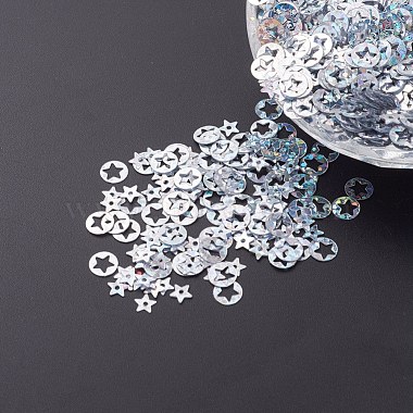 Silver Plastic Beads