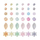 Transparente Perlenkappen im Craftdady-Stil 300 Stück 6 aus Acryl(TACR-CD0001-03)-1