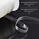 2Rolls 2 Style Flat TPU(Thermoplastic Polyurethane) Elastic Ribbon(EW-NB0001-06)-2