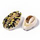 Printed Natural Cowrie Shell Beads(X-SSHEL-R047-01-B06)-3