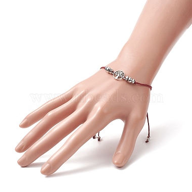 Alloy Link Bracelet for Women(BJEW-JB09302)-3