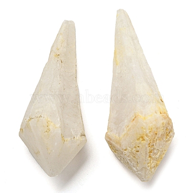 perles de quartz druzy naturelles(G-B051-E04)-2