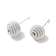 Rack Plating Brass Stud Earrings for Women(EJEW-D112-02S)-1