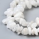Naturelles perles pierre de lune blanc brins(X-G-P332-01)-4