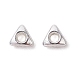 Alloy Triangular Beads(FIND-B029-02S)-1