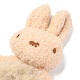 Plush Rabbit Elastic Hair Rope Hairband(OHAR-H009-B02)-3
