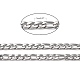 304 Stainless Steel Figaro Chains(CHS-K001-32-7mm)-2