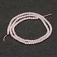 Natural Rose Quartz Beads Strands(G-F460-10)-2