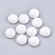 Natural White Jade Cabochons(X-G-P393-R69-8MM)-1