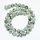 Chapelets de perles en jaspe sésame naturel / jaspe kiwi(X-G-R345-6mm-28)-2