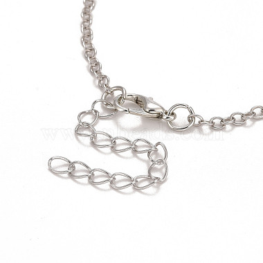 Alloy Multi Picture Photo Heart Locket Pendant Necklace for Women(NJEW-M191-02P)-4