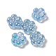 Placage uv perles de fleurs acryliques irisées arc-en-ciel(PACR-M003-10)-4