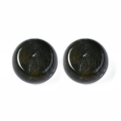 Acrylic Beads, Imitation Gemstone Style, Column, Coffee, 33x23mm, Hole: 4.5mm, about 26pcs/500g(OACR-N131-006-01)