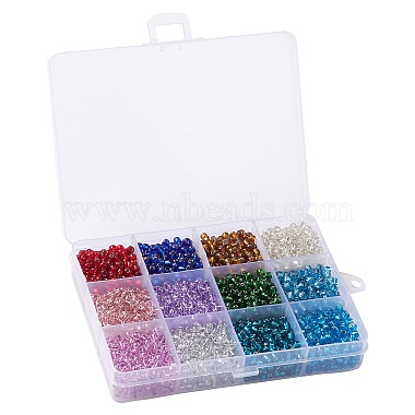 3456Pcs 12 Colors Transparent Glass Seed Beads(GLAA-CJ0002-35)-7