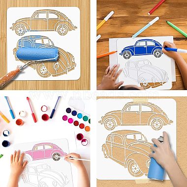 PET Hollow Out Drawing Painting Stencils(DIY-WH0405-0013)-4