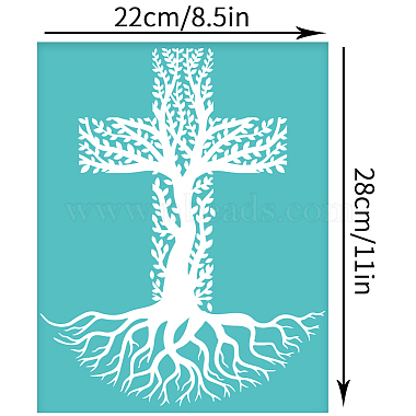 Self-Adhesive Silk Screen Printing Stencil(DIY-WH0338-233)-2