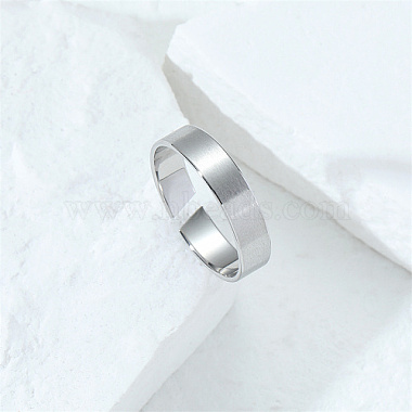 Non-Tarnish Stainless Steel Open Cuff Ring(GK9650-4)-2