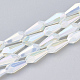 Electroplate Glass Beads Strands(EGLA-T008-12L)-1