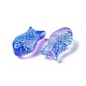 Perles de verre peintes par pulvérisation transparent(X-GLAA-I050-10)-4