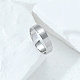 Non-Tarnish Stainless Steel Open Cuff Ring(GK9650-4)-2