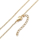 Rainbow Color Japanese Seed Braided Heart Pendant Necklace with 304 Stainless Steel Chains for Women(NJEW-MZ00005)-6