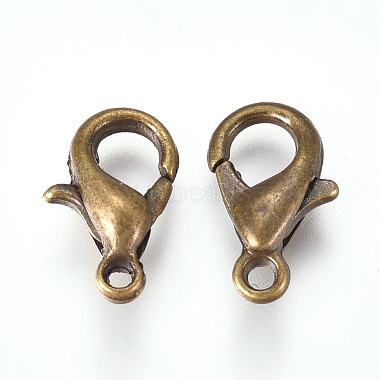 Zinc Alloy Lobster Claw Clasps(E103-M)-2