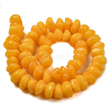 Resin Imitation Amber Beads Strands(RESI-Z017-02B)-2