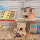 maison de hamster en bois de pin ahandmaker(DIY-GA0001-67)-7