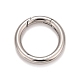 304 Stainless Steel Spring Gate Rings(X-STAS-M296-01P-E)-1
