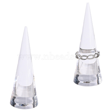 Acrylic Organic Glass Ring Displays(X-RDIS-G005-04C)-2