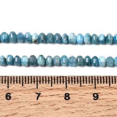 perles naturelles apatite brins(G-K376-I08-3x4mm)-5