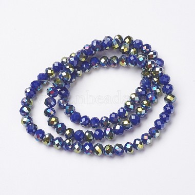 Electroplate Opaque Glass Beads Strands(X-EGLA-A034-P8mm-S04)-2