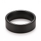 Ионное покрытие (ip) 304 кольцо из нержавеющей стали с простой полосой для мужчин и женщин(RJEW-E062-A01)-2