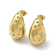 304 Stainless Steel Teardrop Stud Earrings(EJEW-B108-05G-A)-3