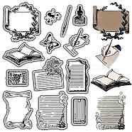 Custom PVC Plastic Clear Stamps, for DIY Scrapbooking, Photo Album Decorative, Cards Making, Stamp Sheets, Film Frame, Mixed Shapes, 160x110x3mm(DIY-WH0439-0199)