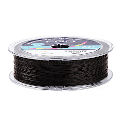 7-Strand Round Nylon Coated Steel Wire, Beading Wire for Necklaces Bracelets, Import From Japan, Coconut Brown, 0.5mm, about 328.08 Feet(100m)/Roll(TWIR-T002-01A-02)