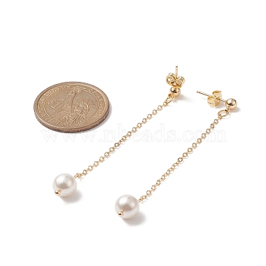 aretes colgantes con cuentas de perlas de concha(EJEW-JE05219)-3