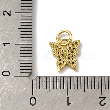 micro cuivres ouvrent pendentifs de zircons(KK-H487-14G)-3