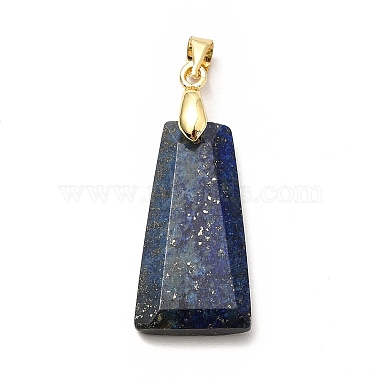 Natural & Synthetic Mixed Gemstone Pendants(G-C045-01G)-4