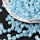 Perles de rocaille en verre(SEED-A011-4mm-143)-1