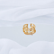 1Pc Brass Adjustable Open Cuff Rings(RJEW-LP0003-51G)-3