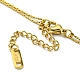 304 Stainless Steel Coreana Chains Double Layer Necklaces(BJEW-K257-04G)-4