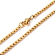 304 Stainless Steel Box Chain Necklaces(NJEW-F227-09G-04)-2