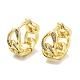 Real 18K Gold Plated Brass Hoop Earrings(EJEW-L269-053G)-1